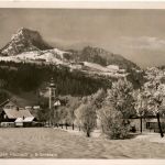 Oberaudorf am Inn, gegen hocheck und Brünnstein