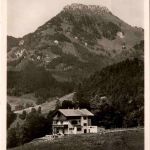 Oberaudorf am Inn, Cafe und Pension Hummelei mit Brünnstein