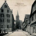 Oppenheim, Marktplatz mit Merlan-Strasse