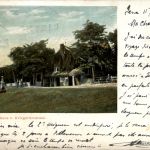 Jena, Forsthaus und Kriegerdenkmal