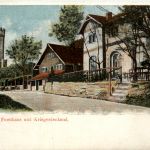 Jena, Forsthaus und Kriegerdenkmal