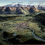 Villach und Umgebung aus der Vogelschau