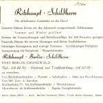 Berlin, Grunewald, Haus Ritzhaupt, Schildhorn
