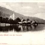 Maria Wörth, am Wörthersee, von der Seeseite