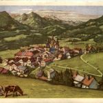 Mariazell, mit dem Kalvarienberg