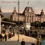 Bregenz, Hafen und K.K. Postamt