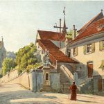Bregenz, Aufgang zum Kapuziner-Kloster