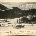 Achensee, Gruss aus Achenwald, Gasthaus zur Marie