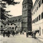 Zell am See, Marktplatz mit Kirche