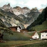 Oberstdorf, Einödsbach gegen Mädelegabel