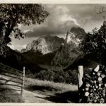 Blick auf den wilden Kaiser, Totenkirchl m.Kalrspitze