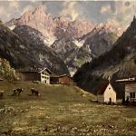 Oberstdorf, Einödsbach mit Mädelegabel