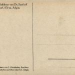 Oberstdorf, Kuranstalt Stillachhaus von Dr. Saathoff