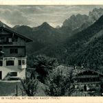 Pfandlhof im Kaisertal mit wildem Kaiser