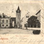 Mindelheim/Bayern/Schwaben/Unterallgäu - Siegeshalle - Oberes Tor von Osten