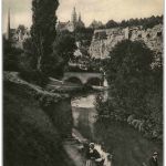 Luxemburg - L Alzette a Clausen