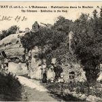 Vouvray - L Echeneau - Habitants dans le Rocher