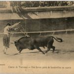 Course de Taureaux - une bonne paire de banderilles au cuarto