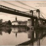 Sainte Foy la Grande - Le Pont Suspendu