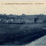 Saint Sauveur sur Ecole - vue generale