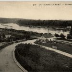 Fontaine le Port - Panorama sur la Seine