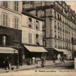 Neuilly sur Seine - Rue et Place du Chateau