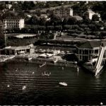 Evian les Bains - vue aerienne