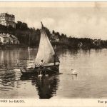 Thonon les Bains - vue prise de la Jetee