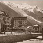 Chamonix - L Arve et le Mont blanc