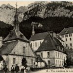 La Grande Chartreuse - vue interieure de la cour d Honneur