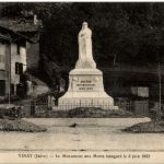 Vinay - Le Monument aux Morts inaugure le 2 juin 1923