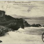 Biarritz - villa Belza et Pyrenees