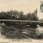 Creteil - Le Pont suspendu
