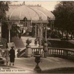 Vittel - Escalier de Grand Hotel