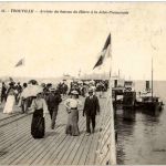 Trouville - Arrivee du bateau