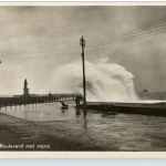 Vlissingen - Boulevard met storm
