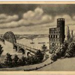 Nijmegen - Waalbrug met Belvedere