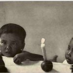 Djakkinder bei der Weihnachtsfeier in Kuala Kapuas Borneo