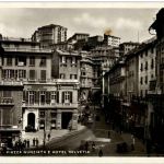 Genova - Piuazza Nunziata e Hotel Helvetia