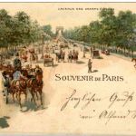Souvenir de Paris - Litho