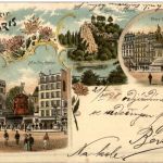 Souvenir de Paris - Litho