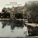 Offenburg - Volkgarten mit Schwanenteich