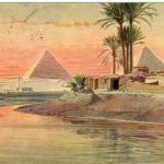 Landscape near the Pyramids