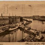 Kobenhavn - Havnen set fra Flyvemaskine