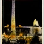 Paris - La Place de la Concorde la nuit