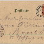 Gruss aus Neustadt Haardt - Litho
