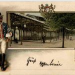 Gruss aus Bad Kissingen - Litho Prägekarte