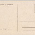 Jena - Johannisplatz mit Johannistor