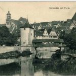 Hall - Sulfersteg mit Turm