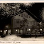 Garmisch - Winternacht Cafe Kneitinger